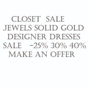 CLOSET SALE MAKE AN OFFER CLOSE OUT